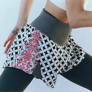 🆕FP Movement by Free People Carpe Diem Printed Shorts Geo/Combo XS NEW